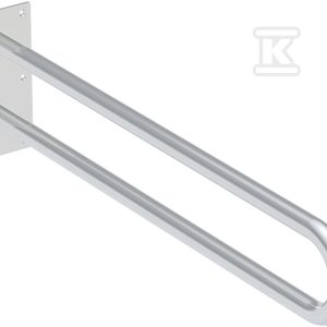 Lehnen Funktion poręcz ścienna łukowa stała, L85cm, stal nierdzewna gładka L1054501