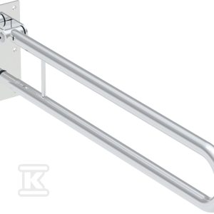 Lehnen Funktion poręcz ścienna łukowa uchylna, L85cm, stal nierdzewna gładka L1061101