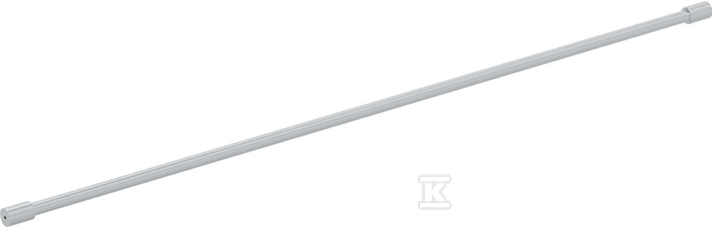 Lehnen Concept Pro drążek do zasłony prysznicowej, prosty, L150cm, stal nierdzewna gładka L63003000 - obrazek 1