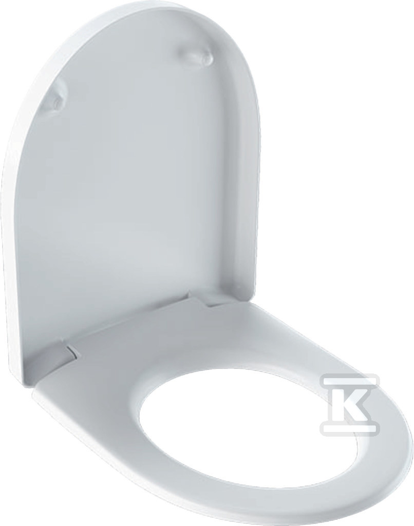 Deska sedesowa WC duroplast Renova Nr 1 Comprimo New biała 573075000 - obrazek 1