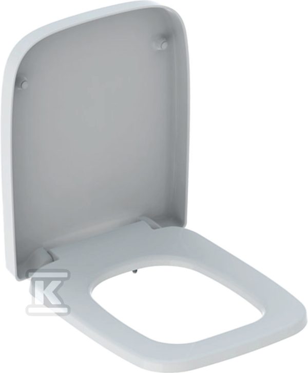Deska sedesowa WC duroplast Renova Nr 1 Comprimo New prostokatna biała 572180000