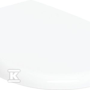 Deska sedesowa WC duroplast Nova, zawiasy metalowe biała 20121000 Deska sedesowa WC duroplast Nova, zawiasy metalowe biała 20121000