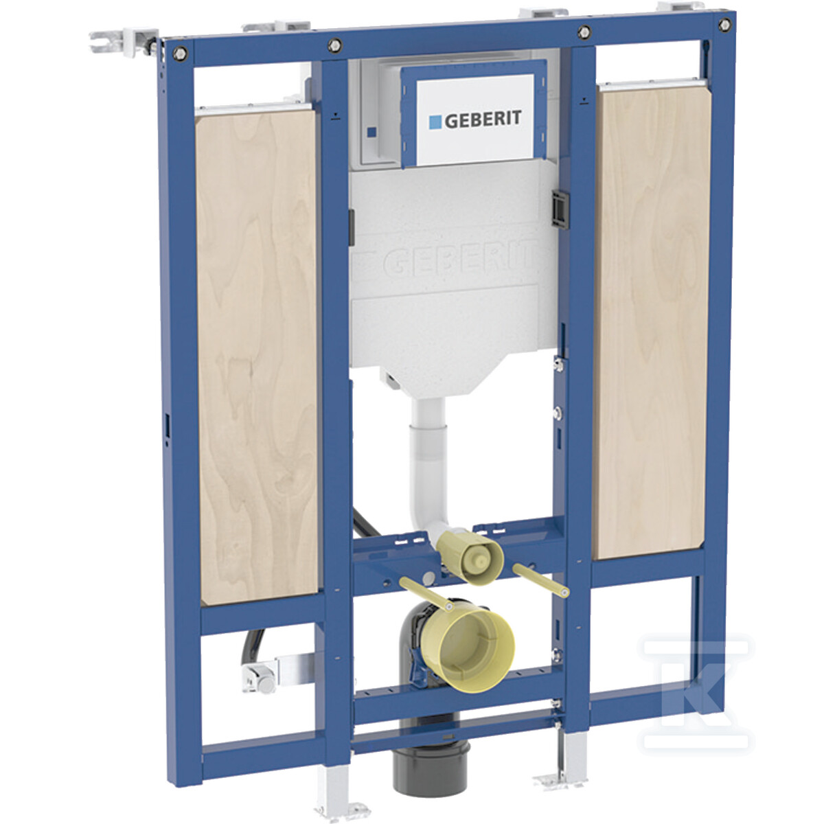 Stelaż podtynkowy Geberit Duofix do WC dla niepełnosprawnych, specjalny, Sigma 12cm, H112 111.375.00.6 - obrazek 1