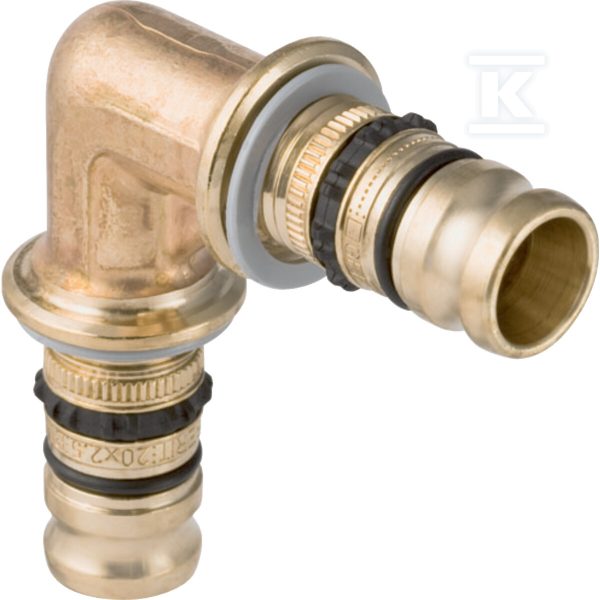Kolanko Geberit Mepla: 90°, CW617N, d=26mm 613.271.00.5