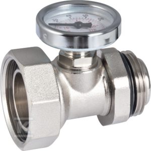 Nypel gwintowany Geberit z nakrętką i termometrem: CW617N, G=1 1/4”, Niklowany 652.419.22.1 Nypel gwintowany Geberit z nakrętką i termometrem: CW617N, G=1 1/4”, Niklowany 652.419.22.1