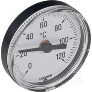Termometr Geberit do zaworu kulowego kątowego 652.420.00.1 Termometr Geberit do zaworu kulowego kątowego 652.420.00.1