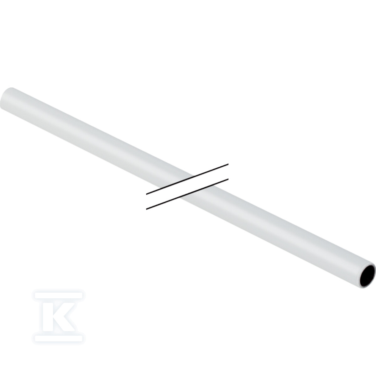 Rura stal węglowa GEBERIT C-Stahl w płaszczu z tworzywa sztucznego: d=54mm, D=5.6cm, L=6m sztanga /6m/ 19208 - obrazek 1