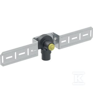 Kolanko przyłączeniowe Geberit 90° z gwintem zewnętrznym MF 1/2”, wstępnie zmontowane, pojedyncze: CC499K, RMF=1/2”, Rp=1/2”, L1=5.2cm 632.851.00.2 Kolanko przyłączeniowe Geberit 90° z gwintem zewnętrznym MF 1/2”, wstępnie zmontowane, pojedyncze: CC499K, RMF=1/2”, Rp=1/2”, L1=5.2cm 632.851.00.2