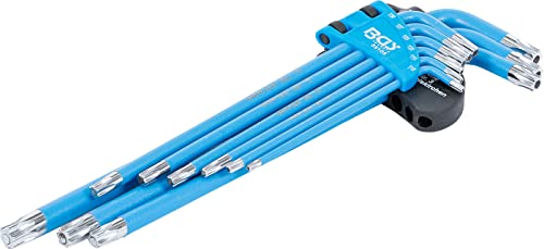 BGS 35105 Zestaw kluczy imbusowych profil T (do Torx) / z otworem T10 T50 9 szt. - obrazek 1