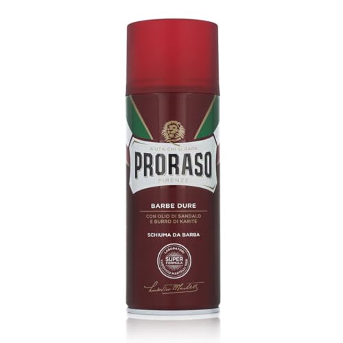 Pianka do golenia Shiuma Barba Rossa Dure 400ml Proraso