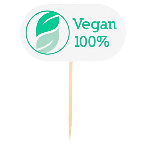Patyczki do przekąsek Vegan 8 cm 100 szt.