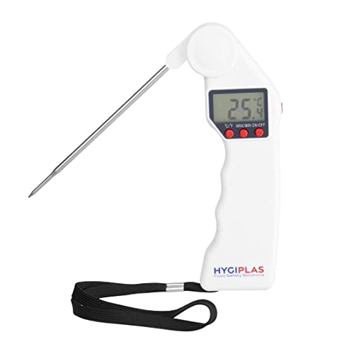 Hygiplas J242 Easytemp oznaczony kolorami biały cyfrowy pomiar temperatury