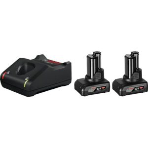 Bosch Professional System 12V – Zestaw Startowy – 2x GBA 12V 6.0Ah i GAL 12V-40 Bosch Professional System 12V – Zestaw Startowy – 2x GBA 12V 6.0Ah i GAL 12V-40