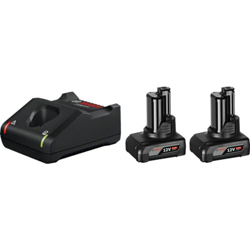 Bosch Professional System 12V - Zestaw Startowy - 2x GBA 12V 6.0Ah i GAL 12V-40 - obrazek 1