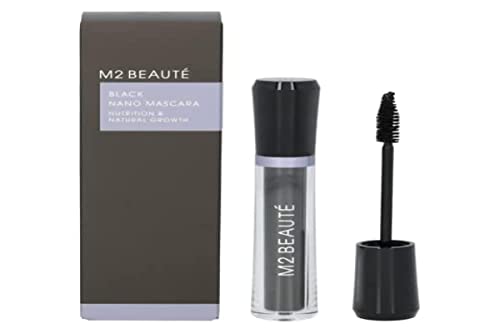 M2 Beauté Nano Mascara Nutrition & Natural Growth - Tusz do rzęs - 6 ml - Czarny - obrazek 1