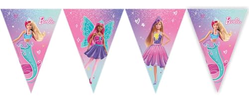 Girlanda Barbie 9 Flagietek