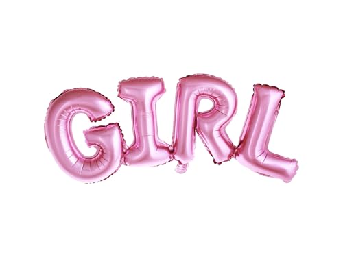 Balon foliowy 'GIRL’, 29′, różowy, shp