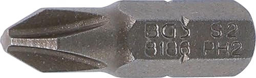 BGS 8186 Bit napęd 6,3 mm (1/4") rowek krzyżowy PH2 - obrazek 1