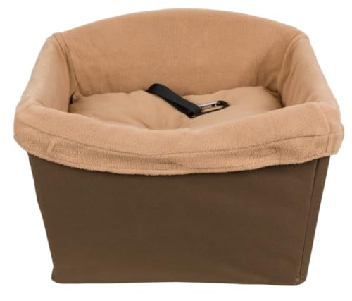 PetSafe Happy Ride siedzisko ochronne dla psów, wkładka nadaje się do prania w pralce, zwierząt domowych 14 kg, brązowe