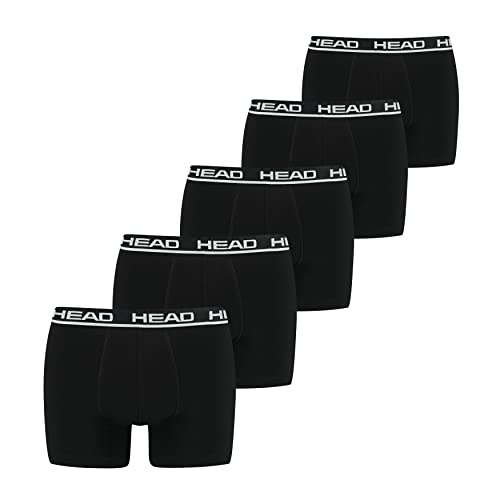 HEAD Bokserki męskie (5 sztuk), czarny, XXL