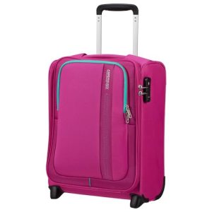 American Tourister Sea Poszukiwacz Upright S, Bagaż podręczny, 45 cm, 28 L, Pink (Deep Fuchsia) American Tourister Sea Poszukiwacz Upright S, Bagaż podręczny, 45 cm, 28 L, Pink (Deep Fuchsia)