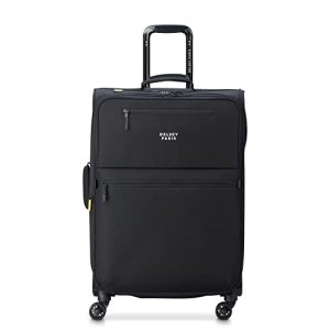 DELSEY PARIS MAUBERT 2.0 Walizka średniego mieszkania rozciągliwa 69cm Czarna, czarny, M,