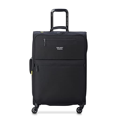 DELSEY PARIS MAUBERT 2.0 Walizka średniego mieszkania rozciągliwa 69cm Czarna, czarny, M, DELSEY PARIS MAUBERT 2.0 Walizka średniego mieszkania rozciągliwa 69cm Czarna, czarny, M,