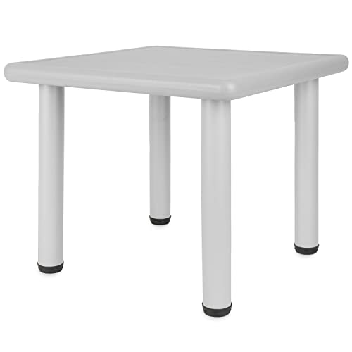 Bieco stół dziecięcy dla dzieci w wieku 1 8 lat ok. 62 x 52 cm do zabawy z regulacją wysokości malowania dzieci, pokoju dziecięcego, mały