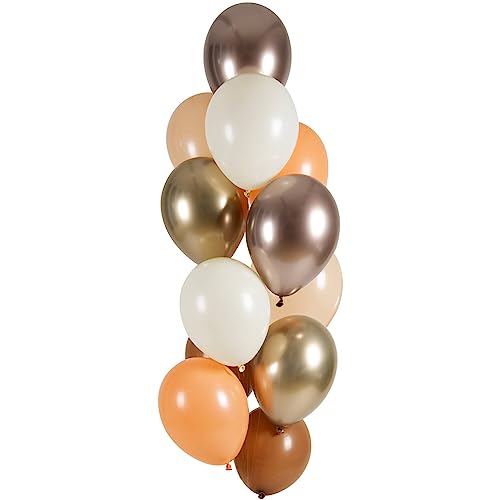 Folat 25122 zestaw balonów lateksowych w stylu Bohemian Sunset, 33 cm 12 sztuk, na urodziny i imprezę, wielokolorowe - obrazek 1