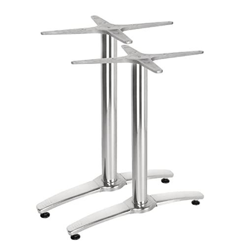Bolero gh985 Twin nogi stołu, aluminium