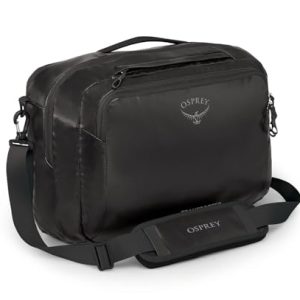 Osprey Torba Duffel Bag Uniseks Transporter Boarding Schwarz, Eu Handgepäcksgröße, Kratzfreier Transport, Leicht Zugängliches Fach Für Flüssig..
