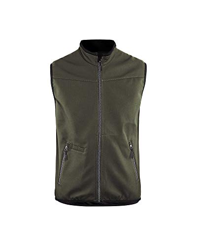 Blakläder 385025164599S kamizelka softshellowa rozmiar ciemnooliwkowo zielona/czarna, S