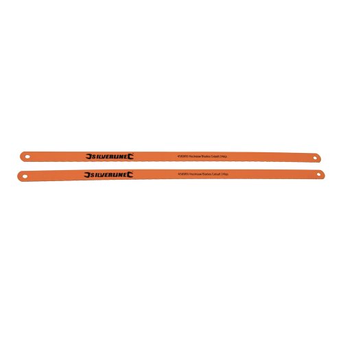 Silverline 456985 brzeszczot do piły kobaltowej, 2 częściowy zestaw 24 ZpZ