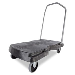 Rubbermaid wózek platformowy Triple Trolley/FG440100BLA 83 x 52 cm czarny Rubbermaid wózek platformowy Triple Trolley/FG440100BLA 83 x 52 cm czarny
