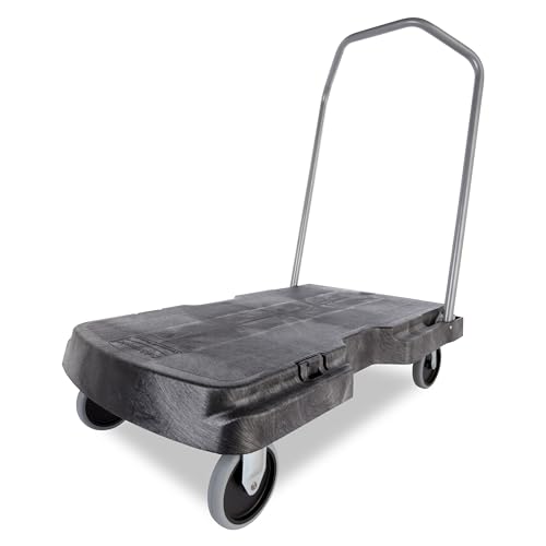 Rubbermaid wózek platformowy Triple Trolley/FG440100BLA 83 x 52 cm czarny