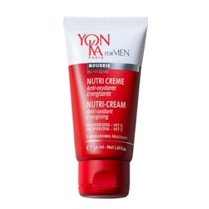 Yonka krem Nutri dla mężczyzn, 40 ml, multiwitaminowy, orzeźwiający nawilżający do twarzy, szybko się wchłania, bez efektu tłustego, naturalna formuła z oliwą oliwek i witaminami Yonka krem Nutri dla mężczyzn, 40 ml, multiwitaminowy, orzeźwiający nawilżający do twarzy, szybko się wchłania, bez efektu tłustego, naturalna formuła z oliwą oliwek i witaminami