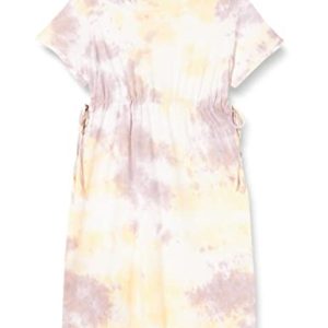 Supermom Damska sukienka z krótkim rękawem Tie Dye, New Wheat P915, 34 PL