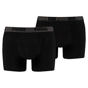 PUMA Basic Boxers Bokserki Mężczyźni , Czarny M PUMA Basic Boxers Bokserki Mężczyźni , Czarny M
