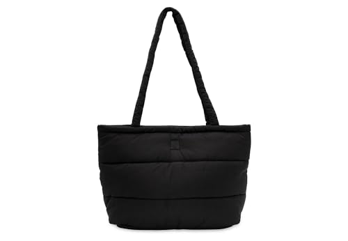 Jollein Torba do przewijania Shopper, czarny, 40x35x16 cm, Współczesny
