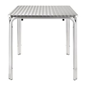 Bolero U505 stół do układania w stos, stal nierdzewna, kwadratowy, 700 mm x Bolero U505 stół do układania w stos, stal nierdzewna, kwadratowy, 700 mm x