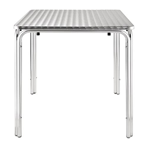 Bolero U505 stół do układania w stos, stal nierdzewna, kwadratowy, 700 mm x