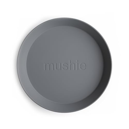 Mushie Zestaw dwóch płaskich talerzyków - obrazek 1