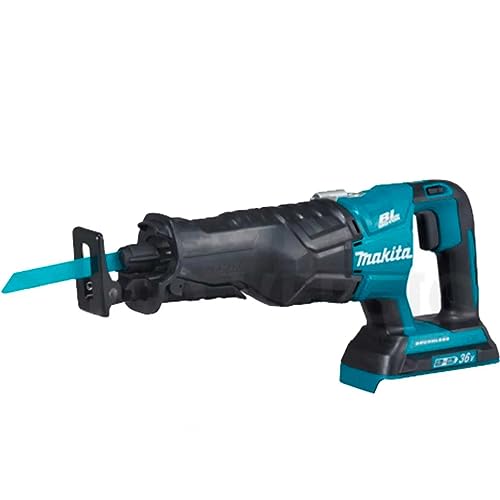 Makita DJR360Z Piła Szablasta 18 Vx2 Ion Bl, 144 W, 36 V, Niebieska, Srebrna - obrazek 1