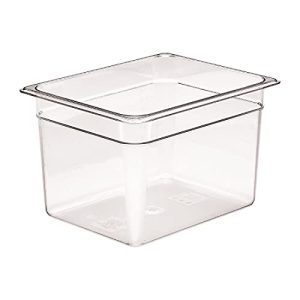 Pojemnik Camwear GN 1/2 z poliwęglanu, Cambro, 1/2, 11,7L, transparentny, 325x260x(H)200mm