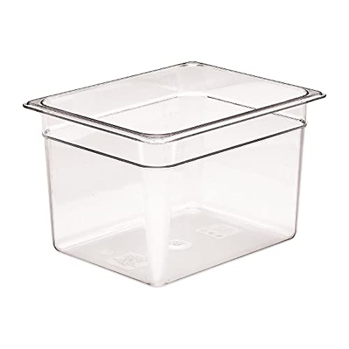 Pojemnik Camwear GN 1/2 z poliwęglanu, Cambro, 1/2, 11,7L, transparentny, 325x260x(H)200mm