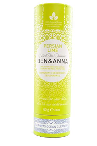 DEZODORANT W SZTYFCIE NA BAZIE SODY PERSIAN LIME 60 g BEN&ANNA - obrazek 1