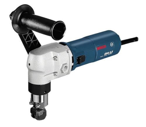 Bosch Professional: rozdzierak GNA 3,5 (maks. grubość cięcia mm, klucz sześciokątny rozm. 4, rękojeść dodatkowa, matryca, stempel, strzemiączko)
