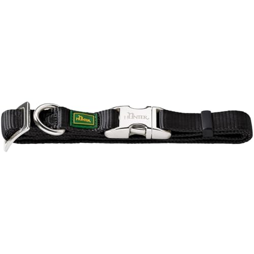 Hunter Obroża Vario Basic Alu Strong carna M - obrazek 1