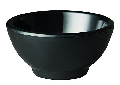 APS 83454 PURE miska z melaminy, Ø 13 x 6,5 cm 0,3 l czarna