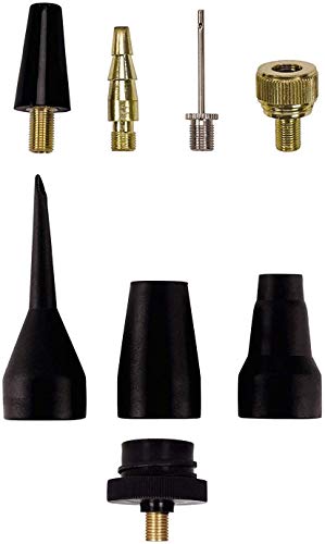 Einhell 41.396.95 Zestaw Adapterów do Sprężarek, Czarny/Srebrny, 8 Części